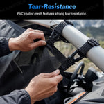 Window Nets PVC Mesh Upper Door Nets Sun Shade 4PCS for Can-Am Maverick X3 Max