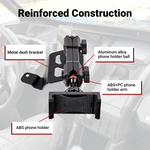 UTV Phone Mount 360° Adjustable Metal Phone Holder Fit for Can-Am Maverick X3 / X3 Max
