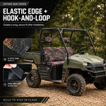 Manrock UTV Front Seat Covers 900D Oxford Fabric Waterproof Camo Bench Seat Protector for Polaris Ranger