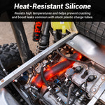 Full Silicone Charge Tubes Kit Charge Pipe for Polaris RZR