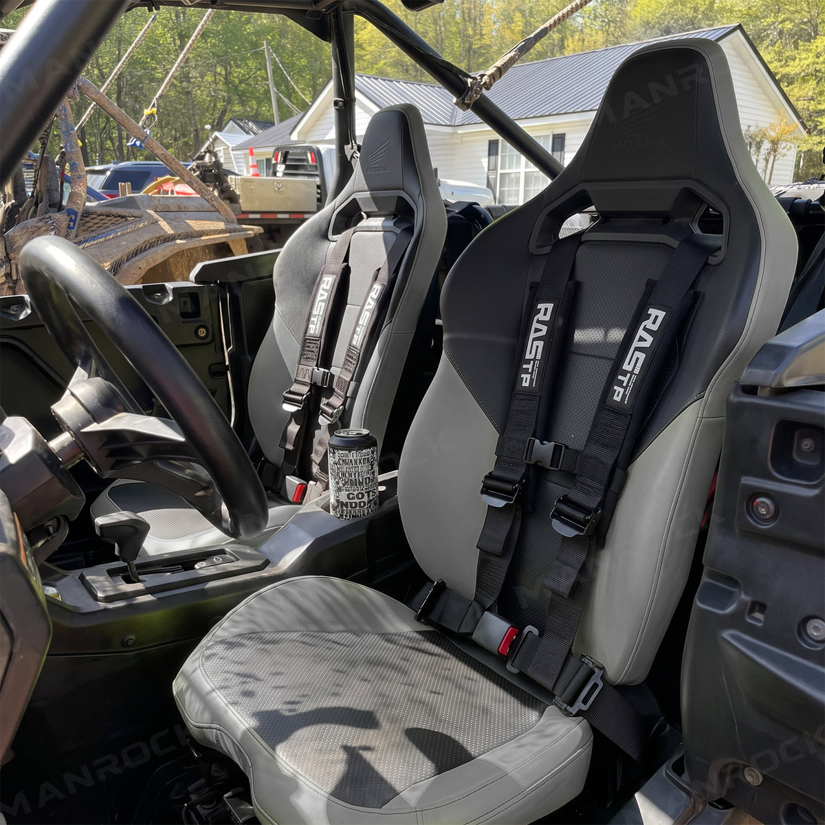 UTV 4 Point 2" Harness Seat Belt with Auto-Latch Buckle Universal UTV Polaris / Can-Am / Honda / Kawasaki / CFMOTO