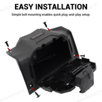 UTV Tablet Holder Phone Mount With Storage Box for Polaris RZR