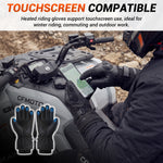 UTV/ATV Heated Motorcycle Gloves Rechargeable Touchscreen Riding Gloves 2PCS Most UTVs Polaris / Can-Am / Honda / Kawasaki / CFMOTO