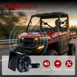 UTV ATV Turn Signal Kit with 110dB Horn Blinker Kit Most UTVs Polaris / Can-Am / Honda / Kawasaki / CFMOTO